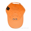 Oranje honkbal pet borduurcaps